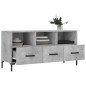 vidaXL Mobile Porta TV Grigio Cemento 102x36x50 cm Legno Multistrato vidaXL Mobile Porta TV Grigio Cemento 102x36x50 cm Legno Multistrato