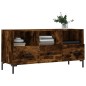 vidaXL Mobile Porta TV Rovere Fumo 102x36x50 cm in Legno Multistrato vidaXL Mobile Porta TV Rovere Fumo 102x36x50 cm in Legno Multistrato