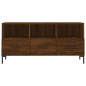 vidaXL Mobile TV Rovere Marrone 102x36x50 cm in Legno Multistrato vidaXL Mobile TV Rovere Marrone 102x36x50 cm in Legno Multistrato