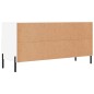 vidaXL Mobile Porta TV Bianco 102x36x50 cm in Legno Multistrato