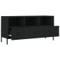 vidaXL Mobile Porta TV Nero 102x36x50 cm in Legno Multistrato vidaXL Mobile Porta TV Nero 102x36x50 cm in Legno Multistrato