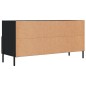 vidaXL Mobile Porta TV Nero 102x36x50 cm in Legno Multistrato vidaXL Mobile Porta TV Nero 102x36x50 cm in Legno Multistrato