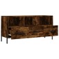 vidaXL Mobile Porta TV Rovere Fumo 102x36x50 cm in Legno Multistrato vidaXL Mobile Porta TV Rovere Fumo 102x36x50 cm in Legno Multistrato