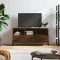 vidaXL Mobile TV Rovere Marrone 102x36x50 cm in Legno Multistrato vidaXL Mobile TV Rovere Marrone 102x36x50 cm in Legno Multistrato