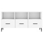 vidaXL Mobile Porta TV Bianco 102x36x50 cm in Legno Multistrato vidaXL Mobile Porta TV Bianco 102x36x50 cm in Legno Multistrato
