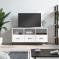 vidaXL Mobile Porta TV Bianco Lucido 102x36x50 cm in Legno Multistrato vidaXL Mobile Porta TV Bianco Lucido 102x36x50 cm in Legno Multistrato