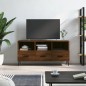 vidaXL Mobile TV Rovere Marrone 102x36x50 cm in Legno Multistrato vidaXL Mobile TV Rovere Marrone 102x36x50 cm in Legno Multistrato
