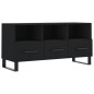 vidaXL Mobile Porta TV Nero 102x36x50 cm in Legno Multistrato vidaXL Mobile Porta TV Nero 102x36x50 cm in Legno Multistrato