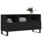 vidaXL Mobile Porta TV Nero 102x36x50 cm in Legno Multistrato vidaXL Mobile Porta TV Nero 102x36x50 cm in Legno Multistrato