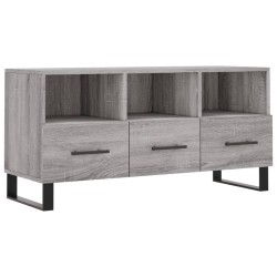 vidaXL Mobile TV Grigio Sonoma 102x36x50 cm in Legno Multistrato