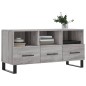 vidaXL Mobile TV Grigio Sonoma 102x36x50 cm in Legno Multistrato vidaXL Mobile TV Grigio Sonoma 102x36x50 cm in Legno Multistrato