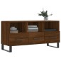 vidaXL Mobile TV Rovere Marrone 102x36x50 cm in Legno Multistrato vidaXL Mobile TV Rovere Marrone 102x36x50 cm in Legno Multistrato