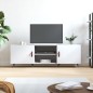 vidaXL Mobile Porta TV Bianco 150x30x50 cm in Legno Multistrato vidaXL Mobile Porta TV Bianco 150x30x50 cm in Legno Multistrato