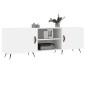 vidaXL Mobile Porta TV Bianco 150x30x50 cm in Legno Multistrato vidaXL Mobile Porta TV Bianco 150x30x50 cm in Legno Multistrato
