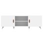 vidaXL Mobile Porta TV Bianco 150x30x50 cm in Legno Multistrato vidaXL Mobile Porta TV Bianco 150x30x50 cm in Legno Multistrato