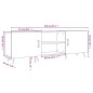 vidaXL Mobile Porta TV Bianco 150x30x50 cm in Legno Multistrato vidaXL Mobile Porta TV Bianco 150x30x50 cm in Legno Multistrato