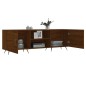 vidaXL Mobile Porta TV Rovere Marrone 150x30x50cm in Legno Multistrato