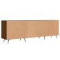 vidaXL Mobile Porta TV Rovere Marrone 150x30x50cm in Legno Multistrato