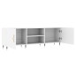 vidaXL Mobile Porta TV Bianco 150x30x50 cm in Legno Multistrato vidaXL Mobile Porta TV Bianco 150x30x50 cm in Legno Multistrato