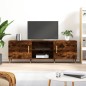 vidaXL Mobile Porta TV Rovere Fumo 150x30x50 cm in Legno Multistrato vidaXL Mobile Porta TV Rovere Fumo 150x30x50 cm in Legno Multistrato