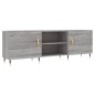vidaXL Mobile Porta TV Grigio Sonoma 150x30x50 cm in Legno Multistrato