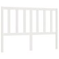 Testiera per Letto Bianca 146x4x100 cm Legno Massello di Pino Testiera per Letto Bianca 146x4x100 cm Legno Massello di Pino