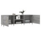 vidaXL Mobile Porta TV Grigio Sonoma 150x30x50 cm in Legno Multistrato