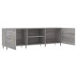 vidaXL Mobile Porta TV Grigio Sonoma 150x30x50 cm in Legno Multistrato