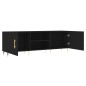 vidaXL Mobile Porta TV Nero 150x30x50 cm in Legno Multistrato vidaXL Mobile Porta TV Nero 150x30x50 cm in Legno Multistrato