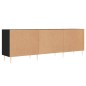 vidaXL Mobile Porta TV Nero 150x30x50 cm in Legno Multistrato vidaXL Mobile Porta TV Nero 150x30x50 cm in Legno Multistrato