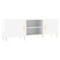 vidaXL Mobile Porta TV Bianco Lucido 150x30x50 cm in Legno Multistrato vidaXL Mobile Porta TV Bianco Lucido 150x30x50 cm in Legno Multistrato
