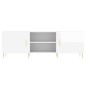 vidaXL Mobile Porta TV Bianco Lucido 150x30x50 cm in Legno Multistrato vidaXL Mobile Porta TV Bianco Lucido 150x30x50 cm in Legno Multistrato