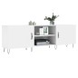 vidaXL Mobile Porta TV Bianco 150x30x50 cm in Legno Multistrato vidaXL Mobile Porta TV Bianco 150x30x50 cm in Legno Multistrato