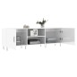 vidaXL Mobile Porta TV Bianco Lucido 150x30x50 cm in Legno Multistrato vidaXL Mobile Porta TV Bianco Lucido 150x30x50 cm in Legno Multistrato