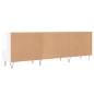 vidaXL Mobile Porta TV Bianco Lucido 150x30x50 cm in Legno Multistrato vidaXL Mobile Porta TV Bianco Lucido 150x30x50 cm in Legno Multistrato