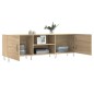 vidaXL Mobile Porta TV Rovere Sonoma 150x30x50 cm in Legno Multistrato vidaXL Mobile Porta TV Rovere Sonoma 150x30x50 cm in Legno Multistrato