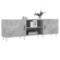vidaXL Mobile Porta TV Grigio Cemento 150x30x50cm in Legno Multistrato vidaXL Mobile Porta TV Grigio Cemento 150x30x50cm in Legno Multistrato