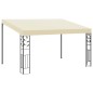 Gazebo a Parete 4x3x2,5 m Crema Gazebo a Parete 4x3x2,5 m Crema