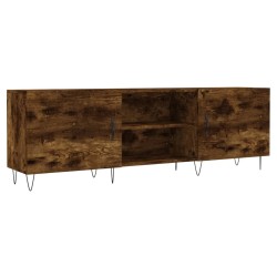 vidaXL Mobile Porta TV Rovere Fumo 150x30x50 cm in Legno Multistrato