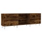 vidaXL Mobile Porta TV Rovere Fumo 150x30x50 cm in Legno Multistrato vidaXL Mobile Porta TV Rovere Fumo 150x30x50 cm in Legno Multistrato