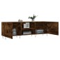 vidaXL Mobile Porta TV Rovere Fumo 150x30x50 cm in Legno Multistrato vidaXL Mobile Porta TV Rovere Fumo 150x30x50 cm in Legno Multistrato