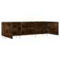 vidaXL Mobile Porta TV Rovere Fumo 150x30x50 cm in Legno Multistrato vidaXL Mobile Porta TV Rovere Fumo 150x30x50 cm in Legno Multistrato
