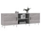 vidaXL Mobile Porta TV Grigio Sonoma 150x30x50 cm in Legno Multistrato vidaXL Mobile Porta TV Grigio Sonoma 150x30x50 cm in Legno Multistrato