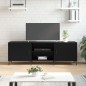 vidaXL Mobile Porta TV Nero 150x30x50 cm in Legno Multistrato vidaXL Mobile Porta TV Nero 150x30x50 cm in Legno Multistrato