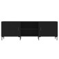 vidaXL Mobile Porta TV Nero 150x30x50 cm in Legno Multistrato vidaXL Mobile Porta TV Nero 150x30x50 cm in Legno Multistrato
