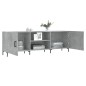 vidaXL Mobile Porta TV Grigio Cemento 150x30x50cm in Legno Multistrato vidaXL Mobile Porta TV Grigio Cemento 150x30x50cm in Legno Multistrato