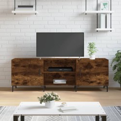 vidaXL Mobile Porta TV Rovere Fumo 150x30x50 cm in Legno Multistrato