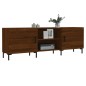 vidaXL Mobile Porta TV Rovere Marrone 150x30x50cm in Legno Multistrato