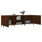 vidaXL Mobile Porta TV Rovere Marrone 150x30x50cm in Legno Multistrato