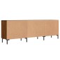 vidaXL Mobile Porta TV Rovere Marrone 150x30x50cm in Legno Multistrato